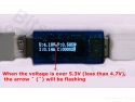 USB Tester met blauw OLED scherm 